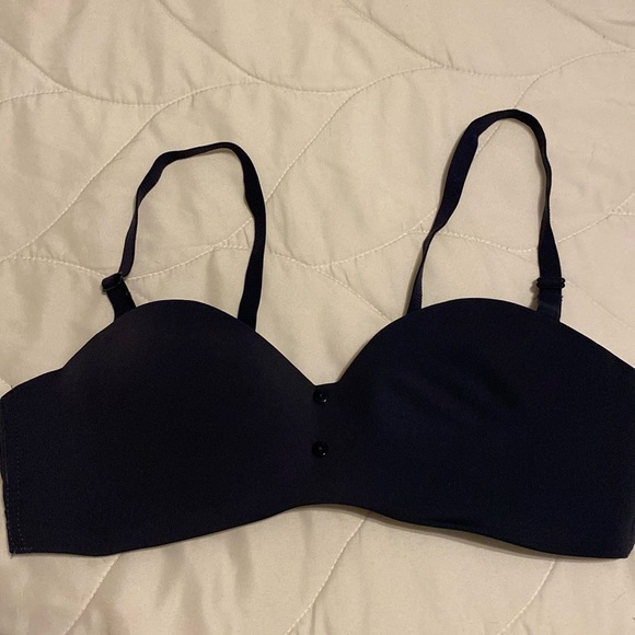 NWOT Fine Too Navy Bra - Picture 1 of 6